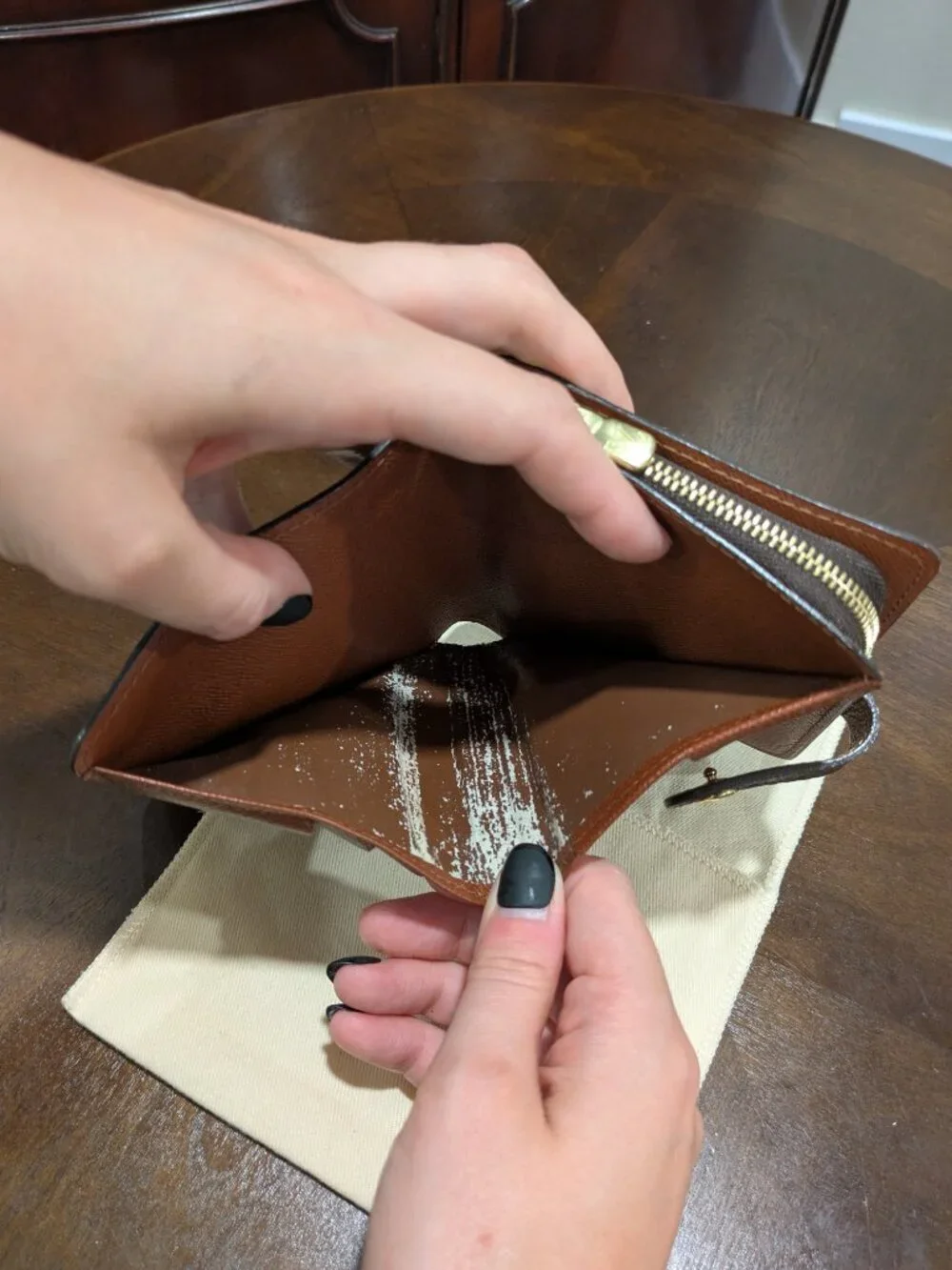 Share Authentic Louis Vuitton Monogram Compact Zip Bifold Wallet